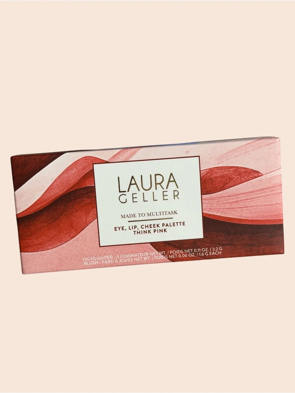 Laura Geller Made to Multitask Cream Trio Palette in THINK PINK